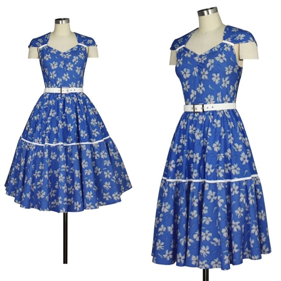 ❤️ Pin Up Clothing Swing Dress - Picture 4 of 7